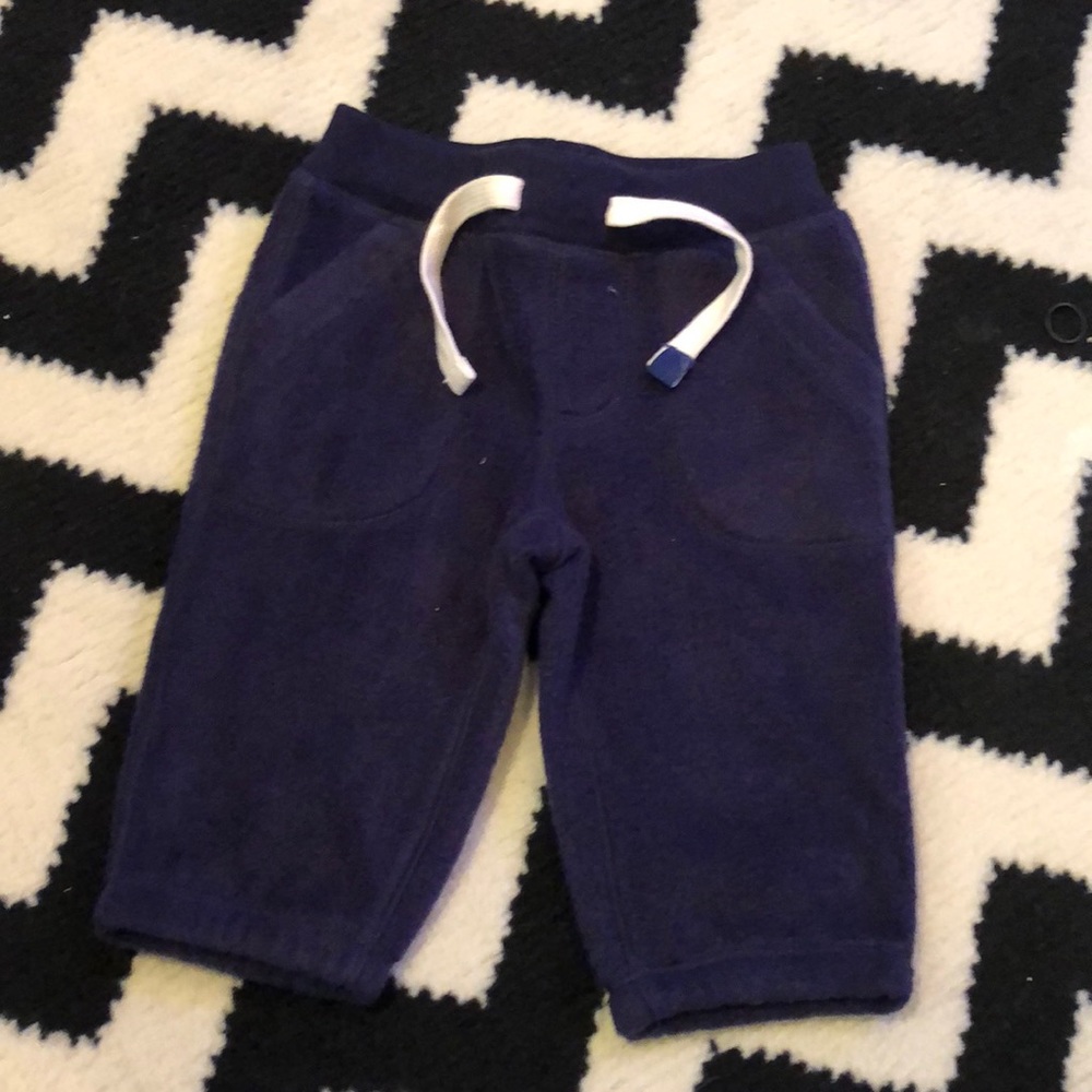 👶Gap 3-6 navy fleece pants